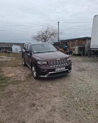 jeep sława Jeep Grand Cherokee cena 86500 przebieg: 235486, rok produkcji 2014 z Sława